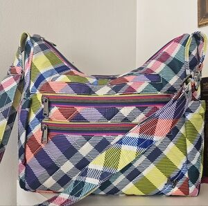 Retails For $75, NWOT Lug Camper In Playful Plaid - Sold Out Item